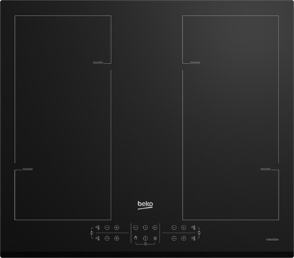 Picture of Beko HII64206F2MT hob Black Built-in 58 cm Zone induction hob 4 zone(s)