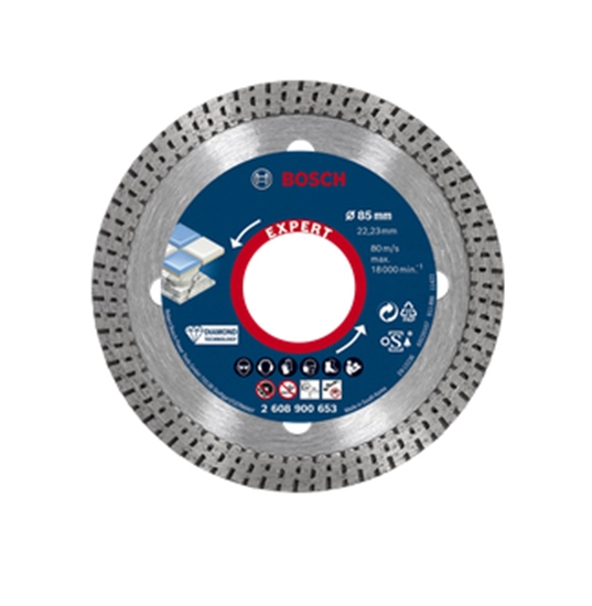 Picture of Bosch EXPERT HardCeramic Diamant cutting disk 125x22.23x1.4x10
