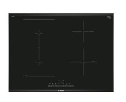 Attēls no Bosch PVS775FB5E hob Black Built-in 71 cm Zone induction hob 4 zone(s)
