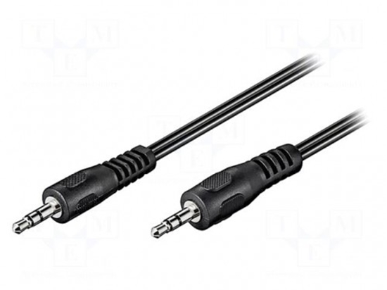 Picture of Kabelis | Jack 3,5 mm spraudnis, abās pusēs | 2,5 m
