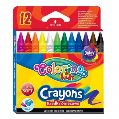 Attēls no Colorino Kids Crayons 12 colours