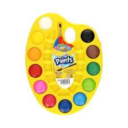 Изображение Colorino Kids Water colours palette 12 colours