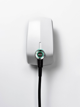 Attēls no EVBox | Elvi White 1 Phase-32A, fixed 6 meter Type 2 cable, WiFi, 7,4 kW | 7.4 kW | Output | 32 A | Wi-Fi 2.4/5 GHz, Bluetooth 4.0 | 6 m | White