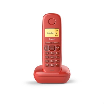 Picture of GIGASET WIRELESS  PHONE A170 STRAWBERRY (S30852-H2802-D206)
