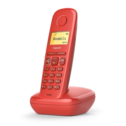 Picture of GIGASET WIRELESS LANDLINE PHONE A270 STRAWBERRY (S30852-H2812-D206)