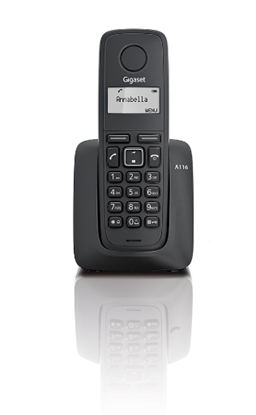 Picture of GIGASET WIRELESS PHONE A116 BLACK (S30852-H2801-R101)