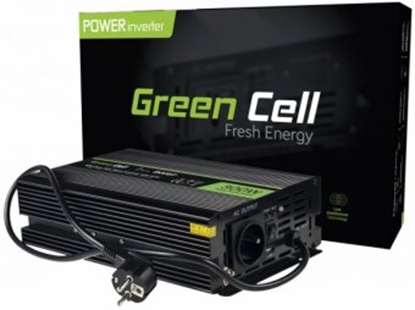 Attēls no Green Cell Pure Sine wave Power converter 12V to 230V 300W / 600W