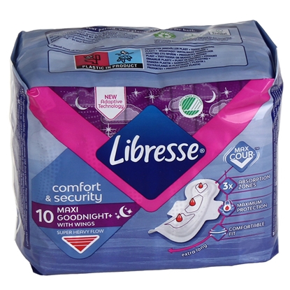 Picture of Hig.paketes Libresse Invisible Maxi 10gab.