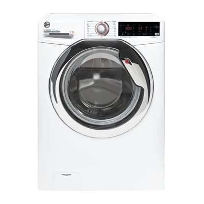 Attēls no Hoover | H3WS413TAMCE/1-S | Washing Machine | Energy efficiency class B | Front loading | Washing capacity 13 kg | 1400 RPM | Depth 67 cm | Width 60 cm | Display | LED | NFC | White