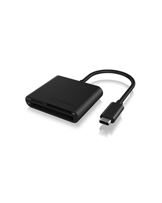 Attēls no ICY BOX IB-CR301-C3 card reader USB 3.2 Gen 1 (3.1 Gen 1) Type-C Black