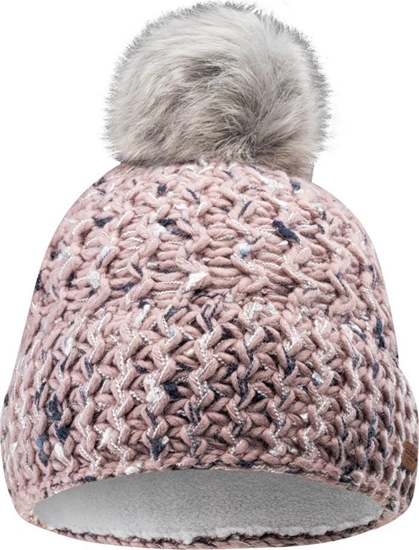 Picture of Iguana Czapka zimowa damska Iguana Ajana W ciepa szaro-róowa