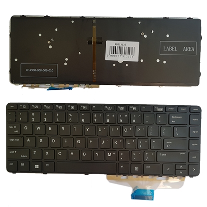 Attēls no Keyboard HP: EliteBook Folio 1040 G3, 844423-001 with backlight