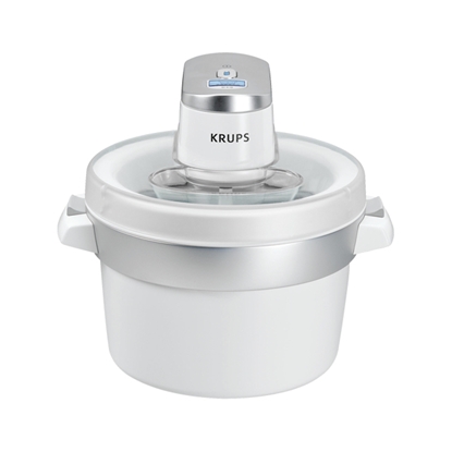 Изображение Krups Venise G VS2 41 Gel canister ice cream maker 1.6 L Silver, White