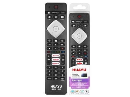 Изображение Lamex LXP1660 TV remote control Philips RM-L1660 Smart / Netflix / Youtube / Rakuten / Ambilight