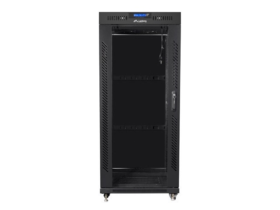 Picture of LANBERG FREE STANDING 19" RACK CABINET 27U 600x600 BLACK
