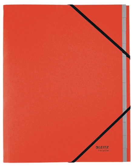 Picture of Leitz 39150025 divider Cardboard Red 1 pc(s)