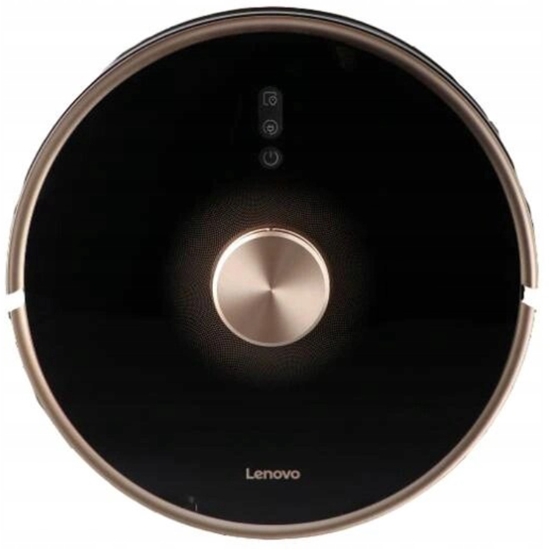 Изображение Lenovo T1S Pro robot vacuum 0.4 L Bagless Black, Gold