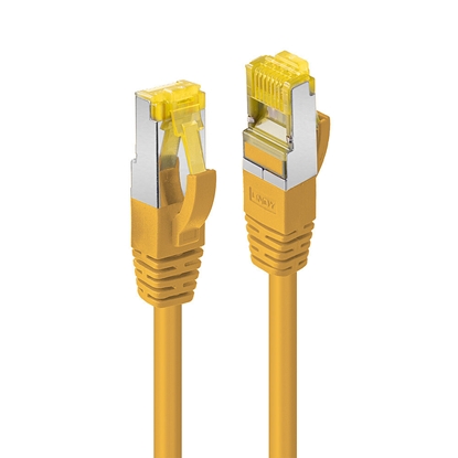 Attēls no Lindy 47666 networking cable Yellow 7.5 m Cat6a S/FTP (S-STP)
