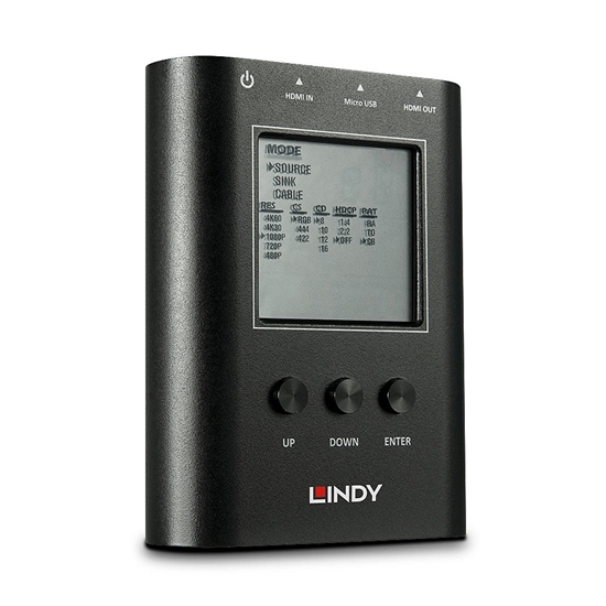 Picture of Lindy HDMI 2.0 18G Signal Analyser and Generator