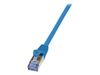 Picture of LogiLink Patchcord Cat.6A, S/FTP, 0,25m, niebieski (CQ3016S)