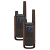 Picture of Motorola T82 Twin Pack & Chgr two-way radio 16 channels Black, Orange