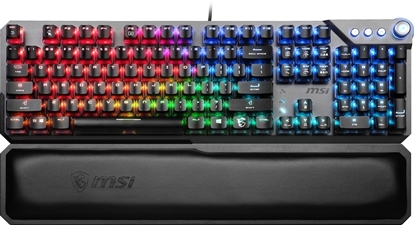 Изображение MSI VIGOR GK71 SONIC - BLUE SWITCHES keyboard USB QWERTY Black