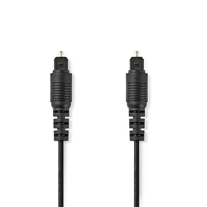 Attēls no Nedis Toslink CAGP25000BK20 Digital optical audio cable 2m