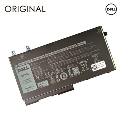 Picture of Notebook Battery DELL R8D7N, 4255mAh, Original