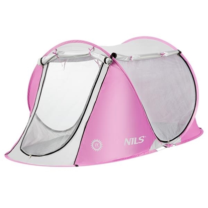Picture of Pludmales telts NC3043 PINK POP UP BEACH TENT NILS