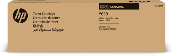 Picture of Samsung CLT-Y659S Yellow Original Toner Cartridge