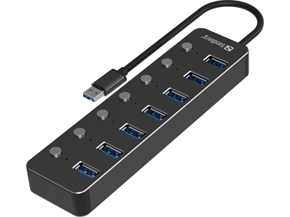 Изображение Sandberg 134-33 USB 3.0 Hub 7 Ports