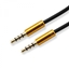 Attēls no Sbox 3535-1.5G AUX Cable 3.5mm To 3.5mm Golden Kiwi Gold