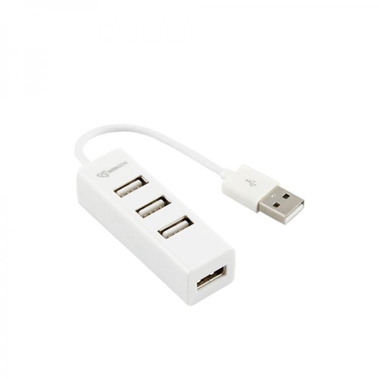 Picture of Sbox H-204W USB 4 Ports HUB Coconut White