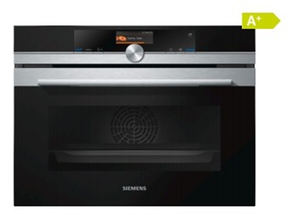 Изображение Siemens iQ700 CS636GBS2 oven 47 L A+ Black, Stainless steel