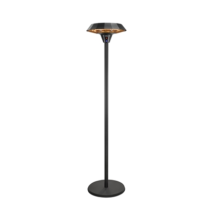 Изображение TunaBone | Electric Standing Infrared Patio Heater | TB2068S-01 | Patio heater | 2000 W | Number of power levels 3 | Suitable for rooms up to 20 m² | Black | IP45