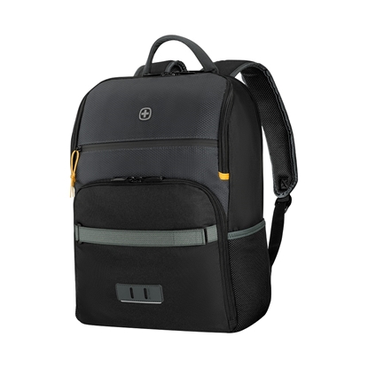 Picture of WENGER MOVE 16''  LAPTOP BACKPACK WITH TABLET POCKET, Gravity Black