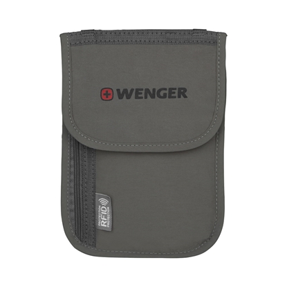 Picture of WENGER TRAVEL DOCUMENT NECK POUCH WITH RFID PROTECTION 