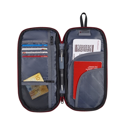 Attēls no WENGER TRAVEL DOCUMENT ORGANIZER  WITH RFID PROTECTION
