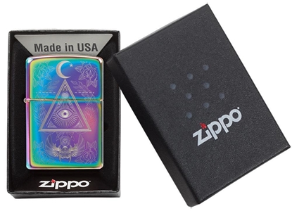 Picture of Zippo Lighter 49061 Eye of Providence Design