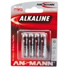 Picture of 1x4 Ansmann Alkaline Micro AAA LR 03 red-line