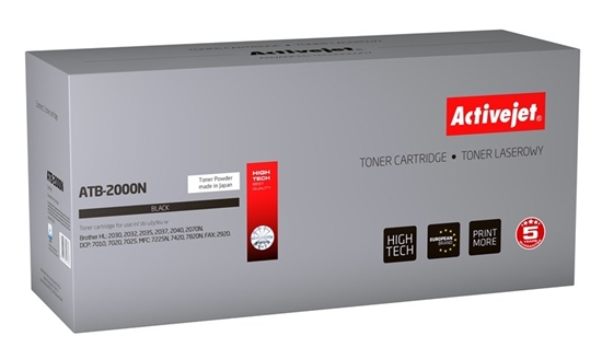 Picture of Activejet ATB-2000N Toner (replacement for Brother TN-2000/TN-2005; Supreme; 2500 pages; black)