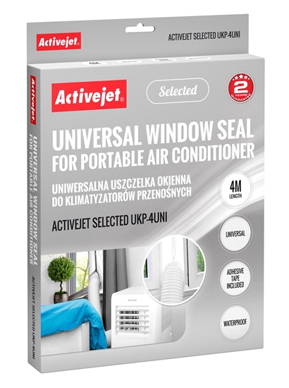 Picture of Activejet Universal window seal for mobile air conditioners Selected UKP-4UNI
