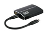 Изображение Adapteris Gembird USB-C Type-C Male - 2 x HDMI Female 4K Black