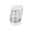 Attēls no Adler AD 1274 B electric kettle 1.7 L White,Transparent 2200 W
