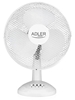 Picture of Adler AD 7303 Desk Fan, Number of speeds 3, 80 W, Oscillation, Diameter 30 cm, White