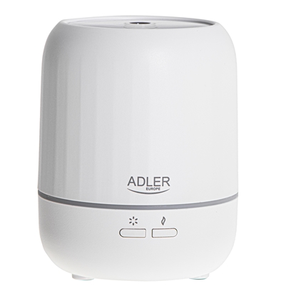 Picture of Adler Ultrasonic aroma diffuser 3in1 AD 7968 Ultrasonic, Suitable for rooms up to 25 m², White