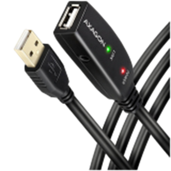 Изображение ADR-220 USB 2.0 A-M -> A-F aktywny kabel przedłużacz/wzmacniacz 20m