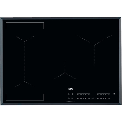 Picture of AEG IKE74441FB Black Built-in 68 cm Zone induction hob 4 zone(s)