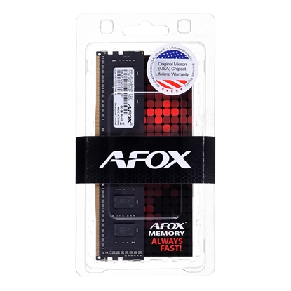 Изображение AFOX DDR4 8GB 3200MHZ MICRON CHIP CL22 XMP2 RANK1