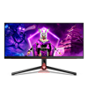 Picture of AOC AGON PRO AG344UXM computer monitor 86.4 cm (34") 3440 x 1440 pixels UltraWide Quad HD LED Black, Red